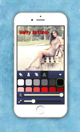 Birthday Photo Frames – Write Or Draw Your Wishes And Make Cute Happy B'day Cards With Pic Editor 4