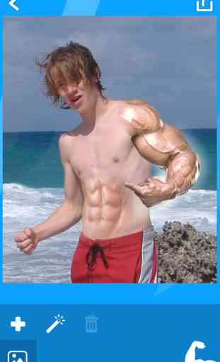 BodyBuilder Camera Stickers! - Get Gym body with biceps and six pack photo studio editor free 3