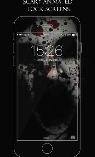 Boo. Live Wallpapers - Scary Horror Animated Themes for iPhone 6 and 6s 4