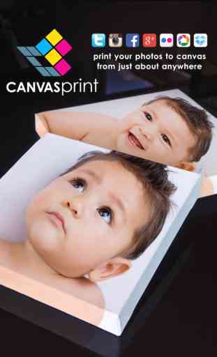 Canvas Print™: Create Instagram, Facebook & Photo Wall Art With Free Worldwide Delivery or Pickup Today 1