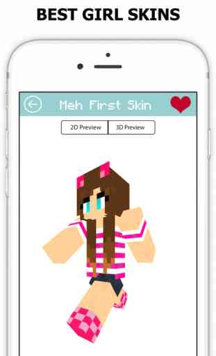 Best Girl Skins - Cute Skin for Minecraft PE & PC 1