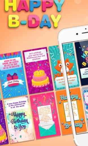 Birthday Card Maker – Invitation.s & Bday Ecards 1