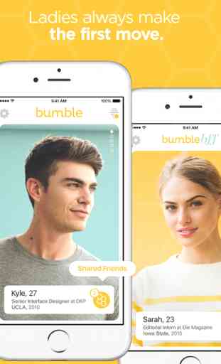 Bumble – Find a Date, Meet Friends & Network 1