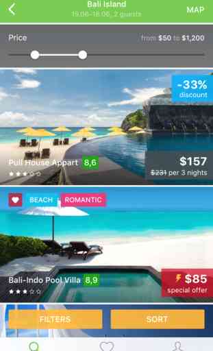 Cheap hotels, deals and discounts — Hotellook 2