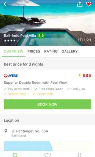 Cheap hotels, deals and discounts — Hotellook 3