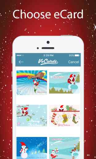 Christmas Cards - Merry Holiday eCards & Santa Claus Messages 2