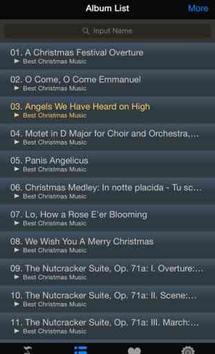 Christmas music songs list - nick countdown player 2