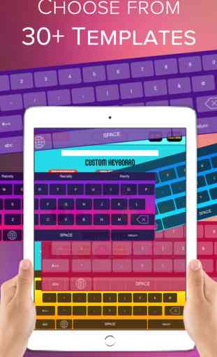 Cool Color Keyboards for iOS 8 (with Auto-Correct & Predictive Text) Free 3