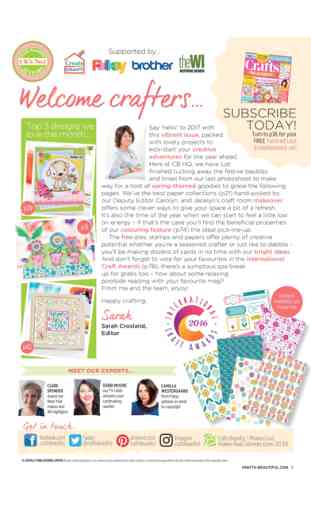 Crafts Beautiful – craft magazine specialising in knitting, crochet, quilling, felting, embossing and much more 2