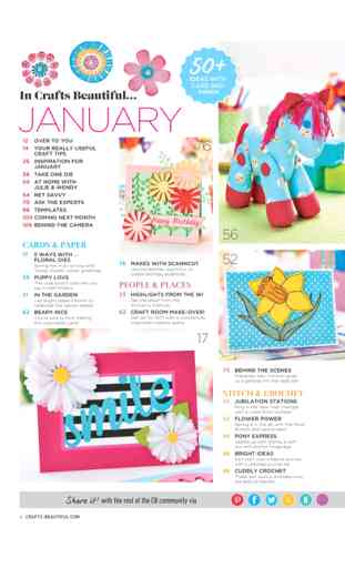 Crafts Beautiful – craft magazine specialising in knitting, crochet, quilling, felting, embossing and much more 3