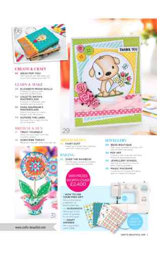 Crafts Beautiful – craft magazine specialising in knitting, crochet, quilling, felting, embossing and much more 4
