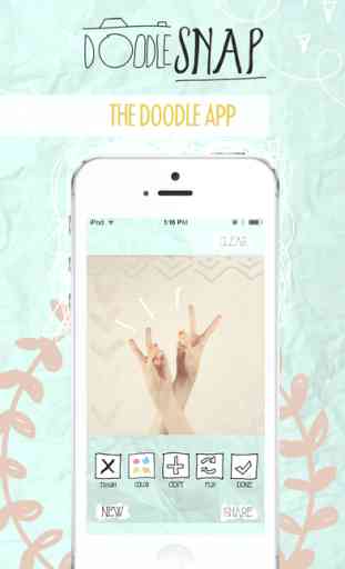 DoodleSnap - Design and Edit Photos with Doodles and Sketch Typography Overlays for DIY Picture Collages 1
