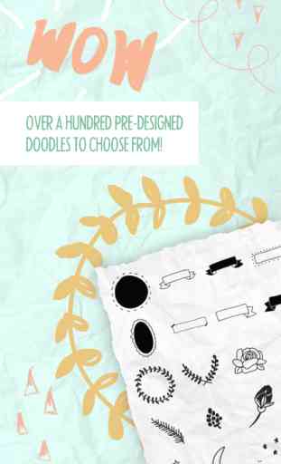 DoodleSnap - Design and Edit Photos with Doodles and Sketch Typography Overlays for DIY Picture Collages 2