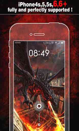 Dragon Wallpapers, Backgrounds & Themes - Home Screen Maker with Cool HD Dragon Pics for iOS 8 & iPhone 6 1