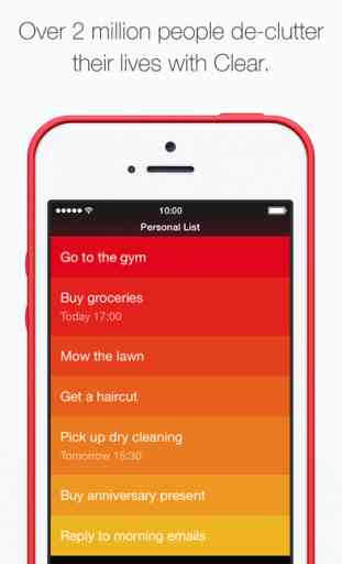 Clear – Tasks, Reminders & To-Do Lists 1