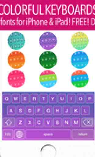 Color Keyboard ~ Cool New Keyboards & Free Fonts for iOS 8 1