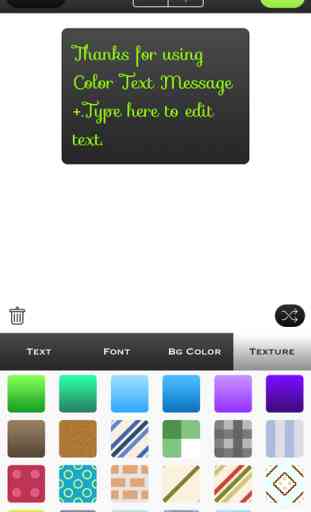 Color Text - Customize message background and font 1