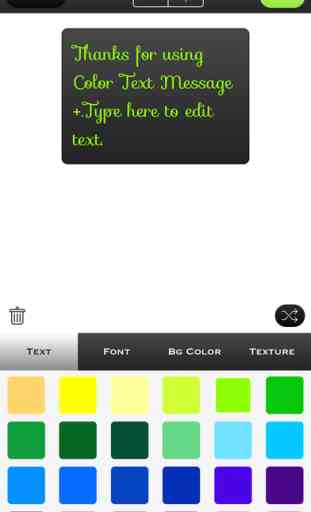 Color Text - Customize message background and font 4