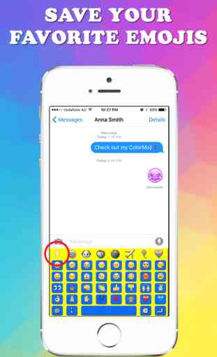 ColorMoji FREE - Text Colorful Smiley Faces 3