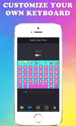 ColorMoji FREE - Text Colorful Smiley Faces 4