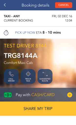 ComfortDelGro Taxi Booking App 4