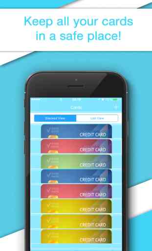 Credit Card Wallet - Reader & Scanner for Cards 1