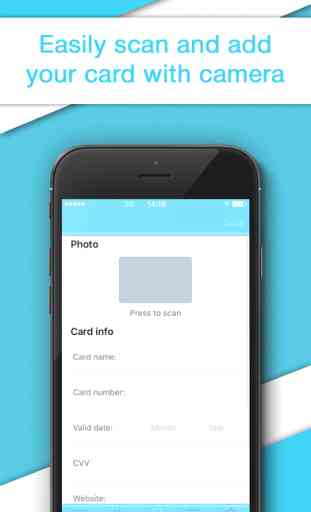 Credit Card Wallet - Reader & Scanner for Cards 2