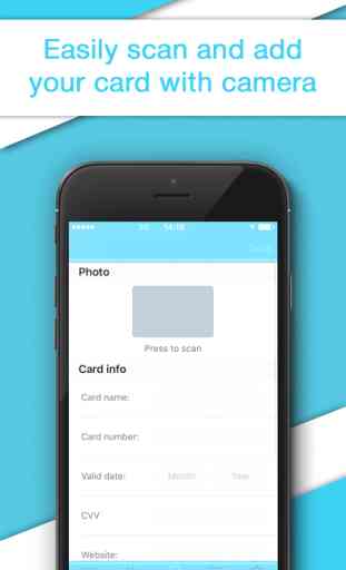 Credit Card Wallet - Scanner & Reader for Cards 2