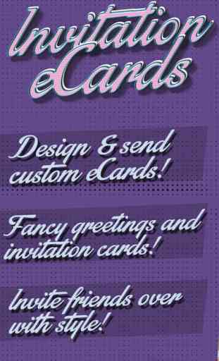 Custom Invitation Maker - Greeting eCard Templates 1