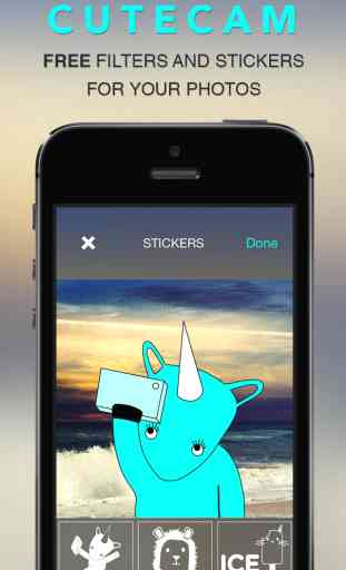 Cute Cam - Stickers And Filters For Your Photos 1