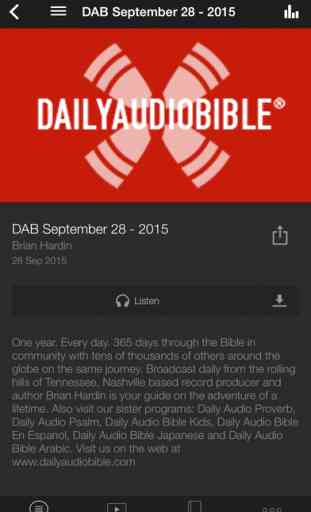 Daily Audio Bible App 3