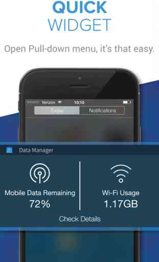 Data Manager - Track Usage of Mobile/Wi-Fi Data Plan 3