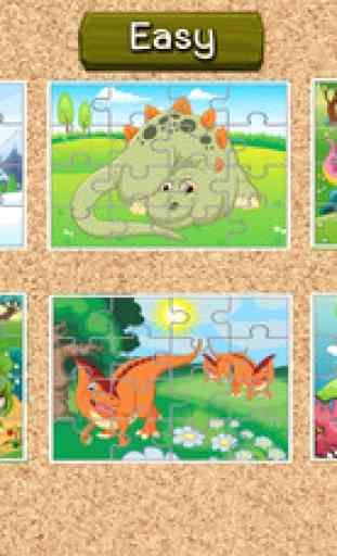 Dinosaur Jigsaw Puzzle - Magic Board Fun for Kids 2