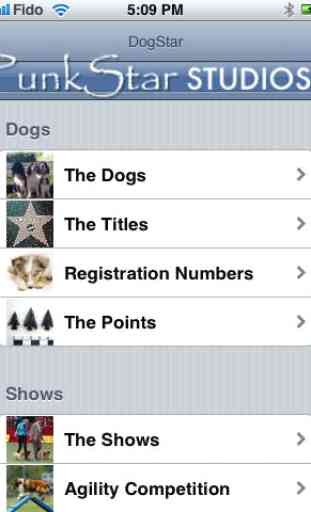 DogStar - The Dog Show App 1