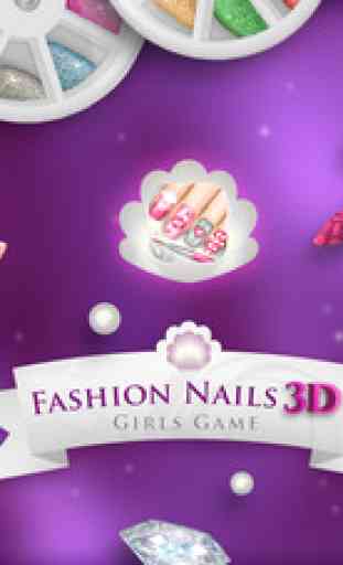Fashion Nails 3D Girls Game: Create Awesome Manicure Designs in Your Beauty Salon 1