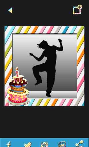 Frame Photos and Add Stickers with Happy Birthday Themes in Picture Editor 2