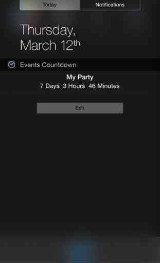 Easy Events Countdown - Free Version 3