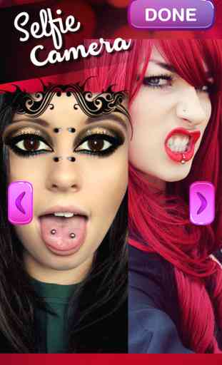 Eye Makeup Face Piercing and Tattoo Picture Frames 3