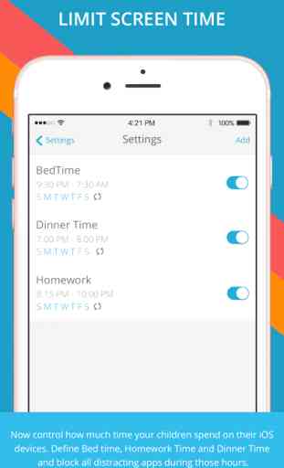 FamilyTime Dashboard - Parental Control App 2