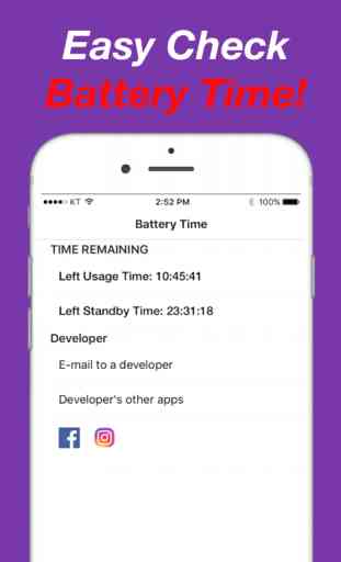 Fast Battery Time Lite -Left Standby or Usage Time 4