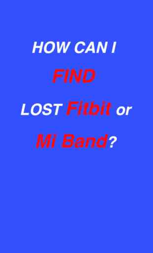 Find Blue Lite - Find wearable bluetooth devices 1