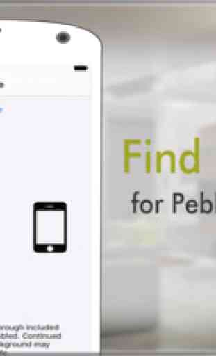 Find my Phone for Pebble Smartwatch 1