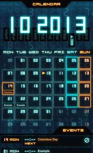 Flashback - Sci-Fi Style Calendar 1