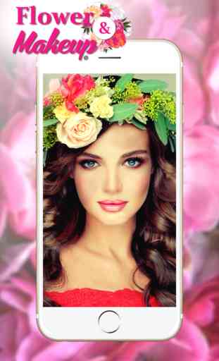 Flower Crown Style Pic Editor: Makeup & Hair Salon 2