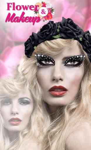 Flower Crown Style Pic Editor: Makeup & Hair Salon 3