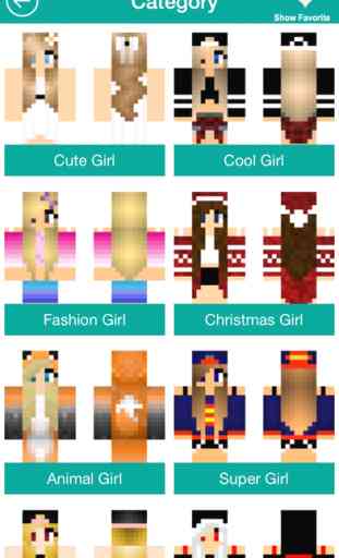 Free Girl Skins for Minecraft PE 1