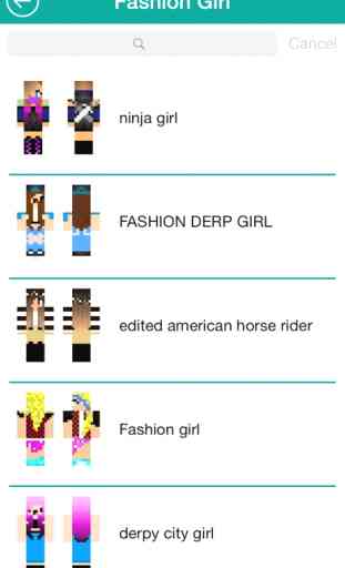 Free Girl Skins for Minecraft PE 2