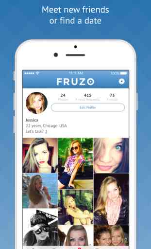 Fruzo – Free Video Chat & Dating Social Network 1
