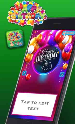 Happy Birthday Card Maker – cute love messages, best wishes and greetings for special occasions 2
