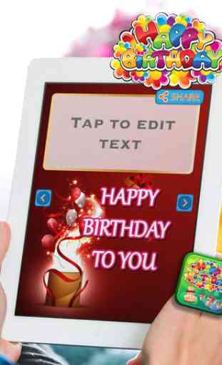 Happy Birthday Card Maker – cute love messages, best wishes and greetings for special occasions 4